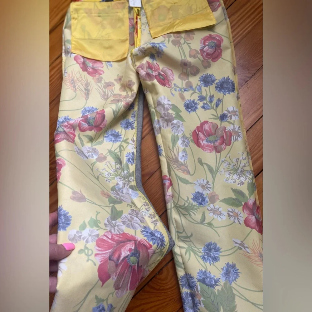 Archival Dolce & Gabbana F/W 1999 Silk-Denim Hybrid Runway Pants